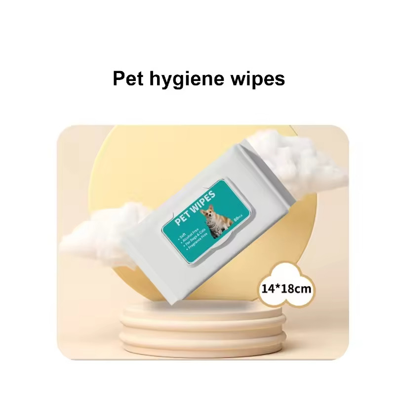 Soft Pet Wet Wipes OEM ODM Dog Wet Wipes For Cleaning Dogs Paw Face Eye