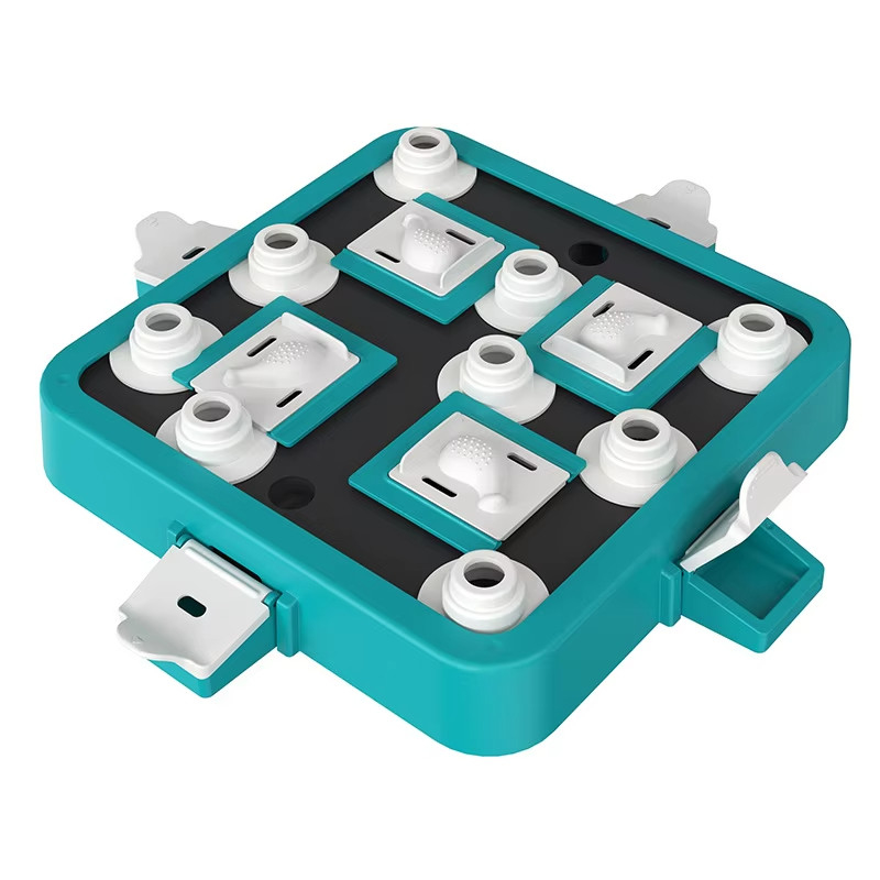 ABS Slow Eating Cat Bowls Round Slow Feeder Cat Bowl Toy Cat Slow Feeder