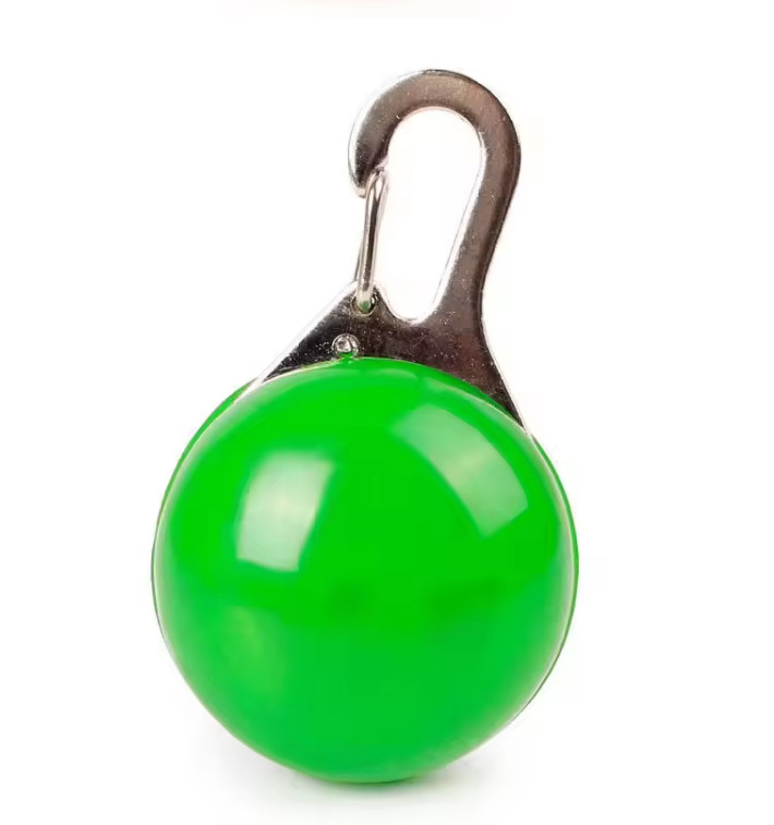 Customized Flashing Dog Collar Tags Red / Blue / Yellow / Green Flashing Safety Lights For Dogs