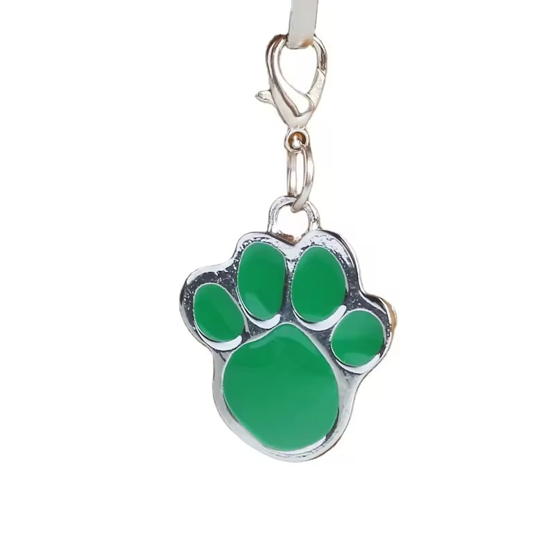 OEM / ODM Stainless Steel Pet Tags Paw Shape Dog Identity Tags