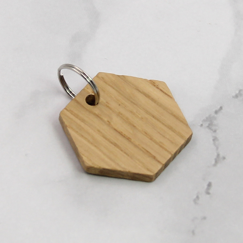 Laser Engrave Puppy ID Tags Wooden Puppy Name Tag For Collar