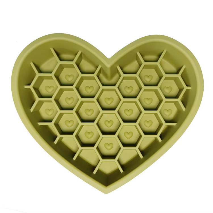 Personalized Pet Bowls Non Slip Dog Slow Food Bowl Custom Color Easy to Clean