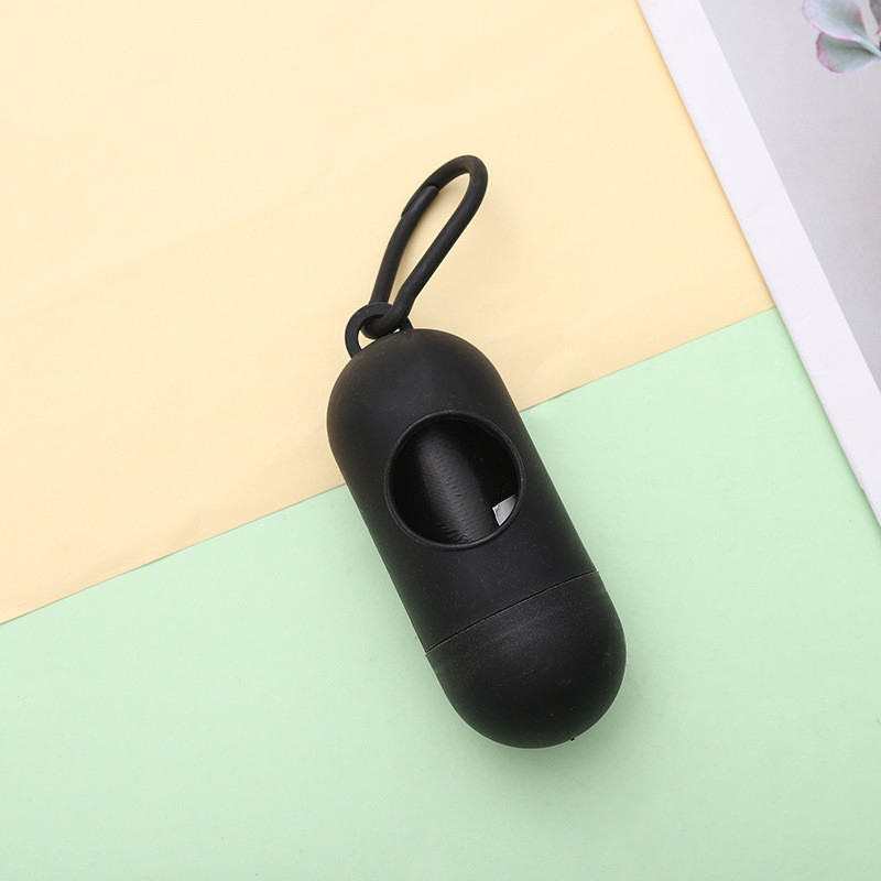 Plastic Dog Waste Bag Holders Customized Dog Poop Bag Carriers Colorful