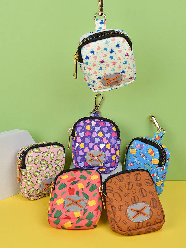 Outdoor Dog Poop Bag Holders Colorful Dog Poop Bag Dispensers Portable