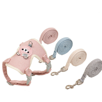 Giubbotto regolabile collare di nylon cat walking harness personalizzato per piccoli animali domestici